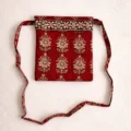 ChatGPT Image Mar 21, 2026, 12_03_04 AM Red Buti Bagh Print Cotton Sling Bag