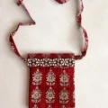 Gemini_Generated_Image_d978utd978utd978 Red Buti Bagh Print Cotton Sling Bag