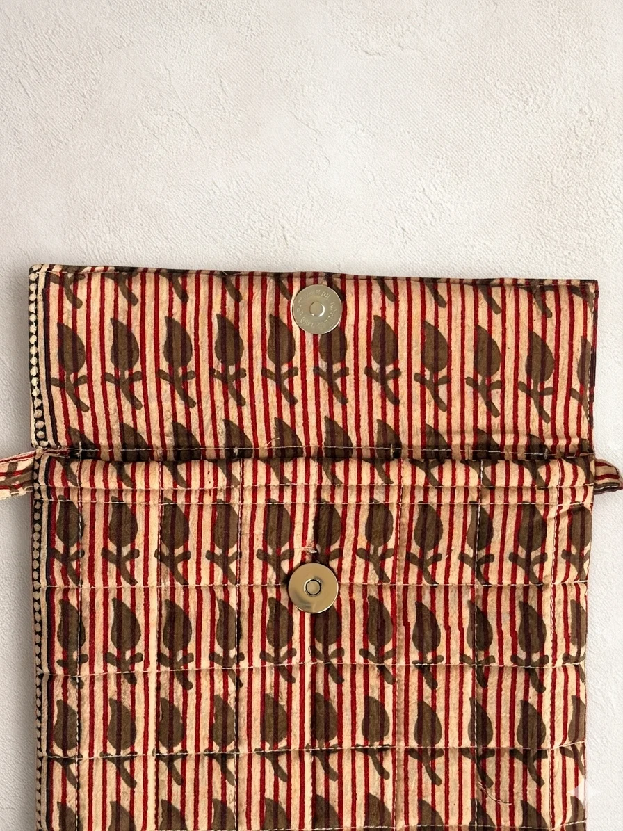 Bagh Handblock Print Cotton Sling Bag